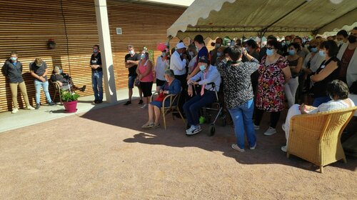 Inauguration du foyer de vie de Louradou